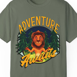 Adventure Lion Outdoor Camping Comfort Colors® T-Shirt
