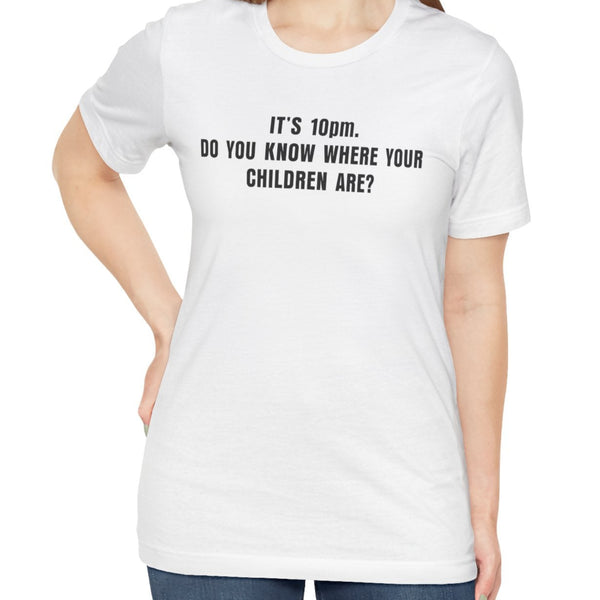 It's 10pm Gen X Mom Kids Funny T-Shirt