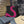 Pink Snake Black Indoor Outdoor Throw Pillow