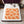 Baby Giraffe Orange Cream Sherpa Baby Blanket