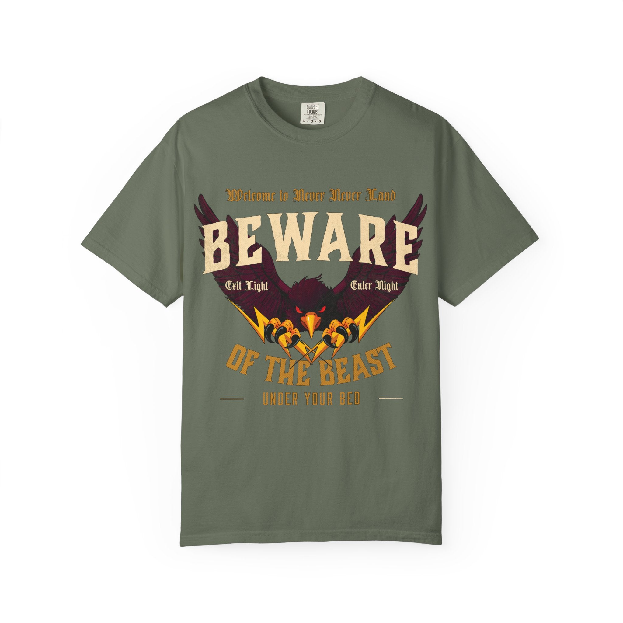 Comfort Colors® Virginia Tech Football Vintage Grunge T-Shirt