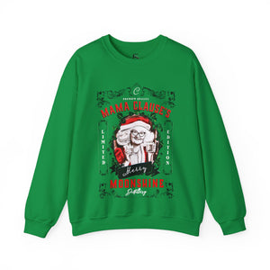 Mrs. Clause's Moonshine Funny Christmas Sweatshirt