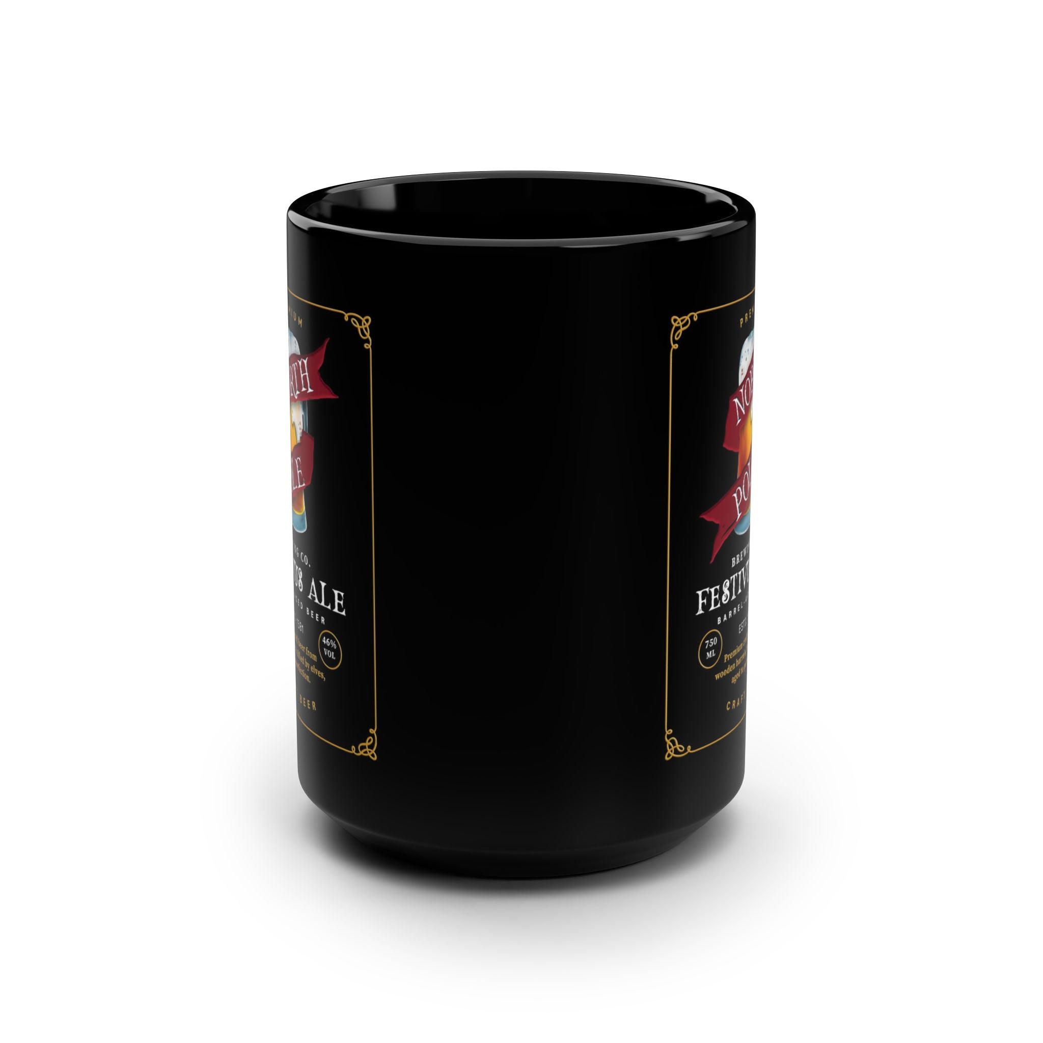 North Pole Brewing Co Festivus Ale Holiday Mug