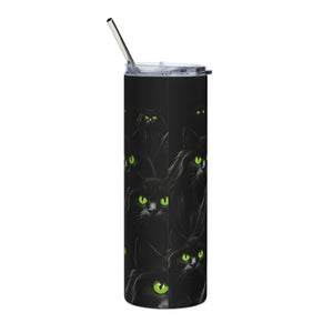Cat Lovers Spooky Tumbler 20oz