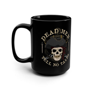 Dead Men Tell No Tales Pirate Skull Ceramic Mug 15oz