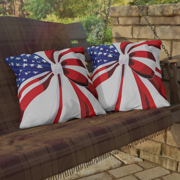 American Flow Indoor Outdoor Patriotic Accent Pillow