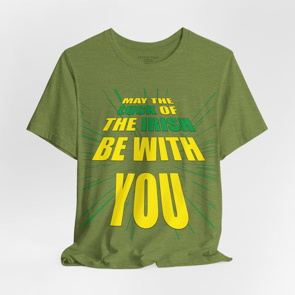 The Luck of the Irish Sci-Fi Funny St. Patrick's T-Shirt