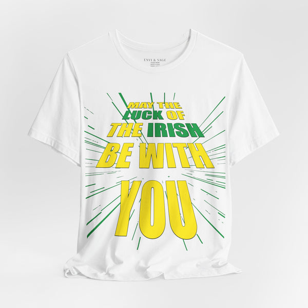 The Luck of the Irish Sci-Fi Funny St. Patrick's T-Shirt