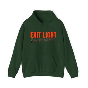 Virginia Tech Football Exit Light Enter Night Hoodie