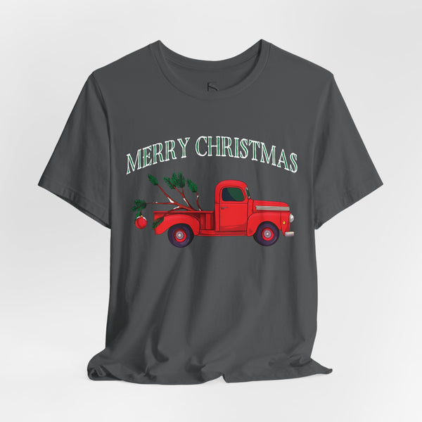 Charlie Brown Christmas Shirt Red Truck Holiday Tee