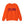 Bright orange crewneck sweatshirt with a stylized dark purple 'START JUMPING' graphic printed across the chest, displayed on a clean white background.