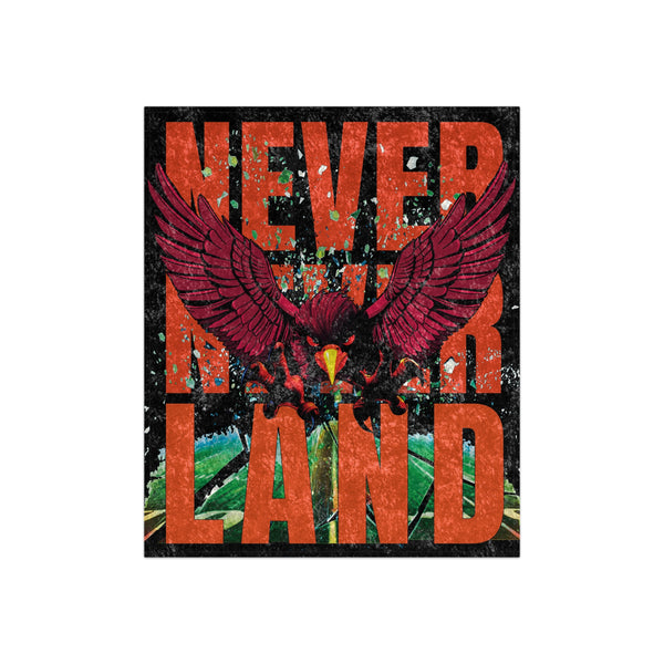 Virginia Tech Hokies Never Never Land Throw Blanket