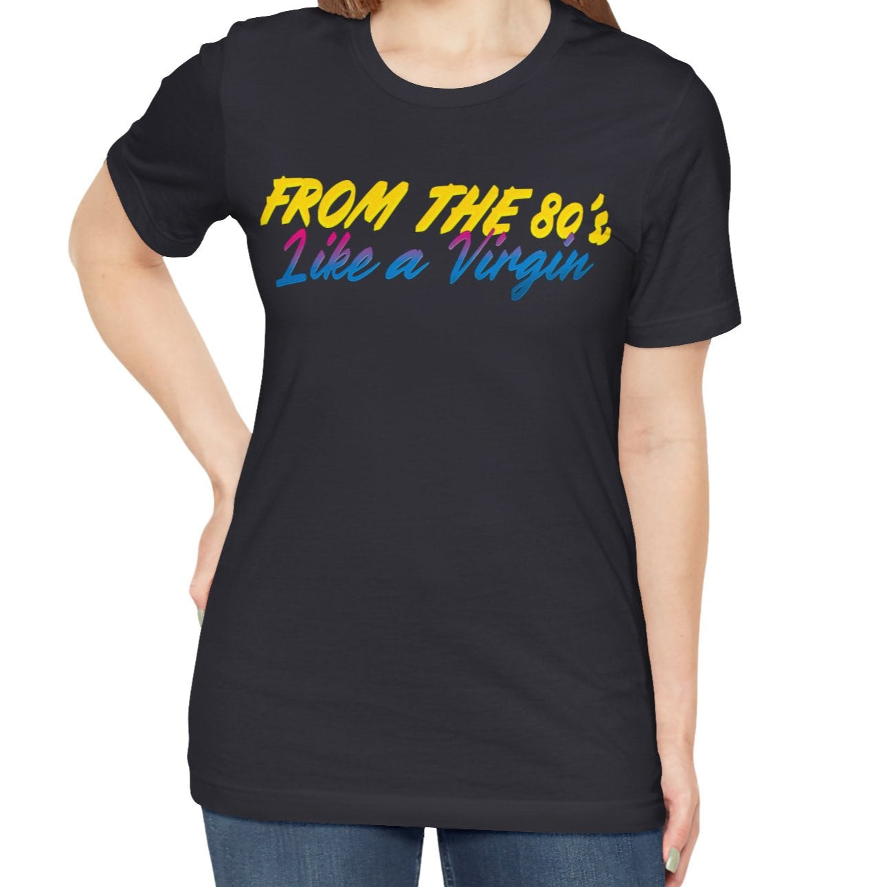 80's Music Like a Virgin Pop Cult Women's Funny T-Shirt