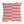 Orange Lilac Striped Indoor Outdoor Throw Pillow