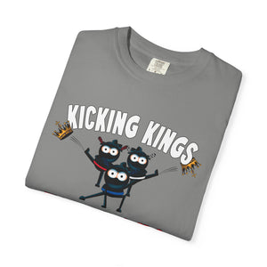 July 4th Kicking Kings Funny T-Shirt Comfort Colors®
