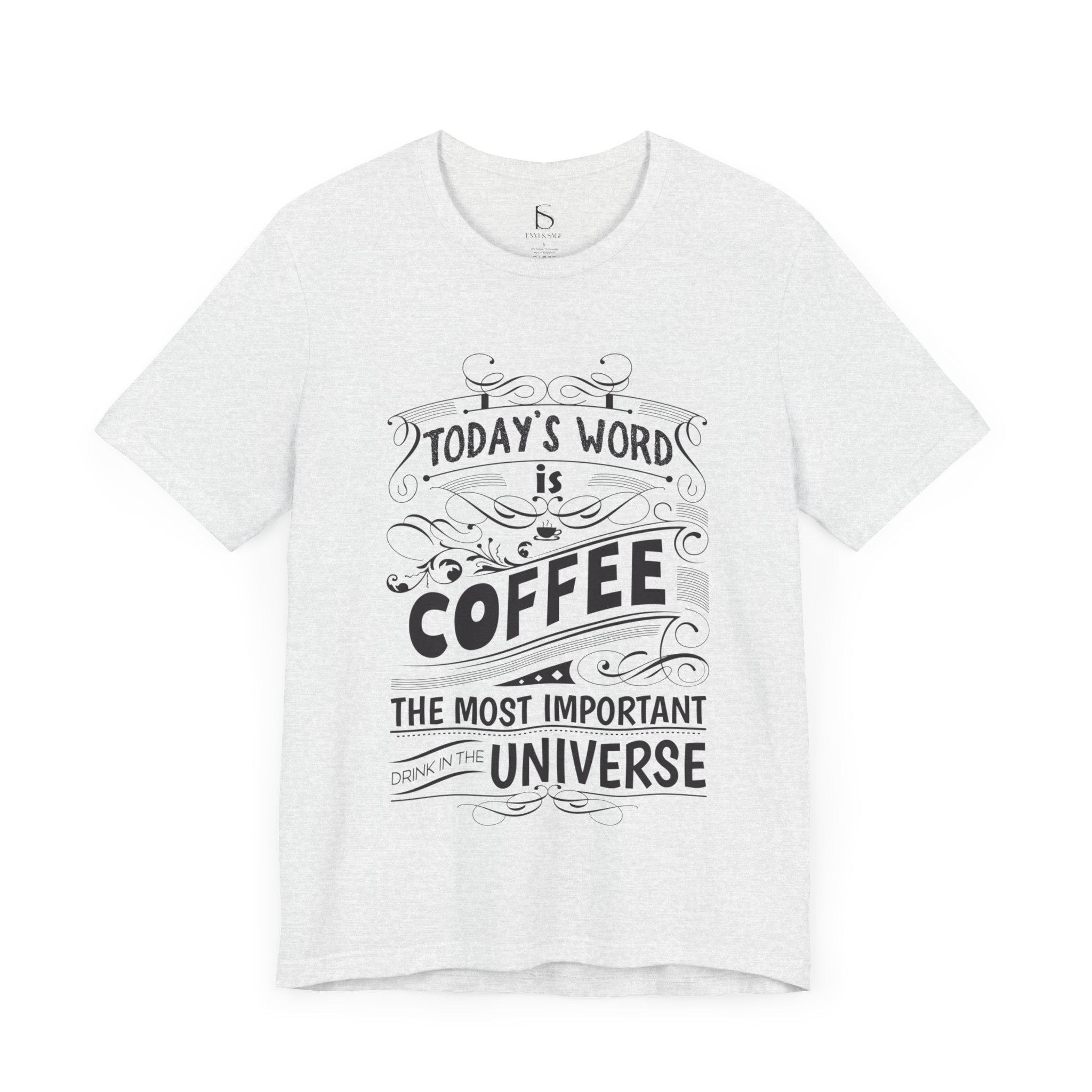 Coffee Typography T-Shirt
