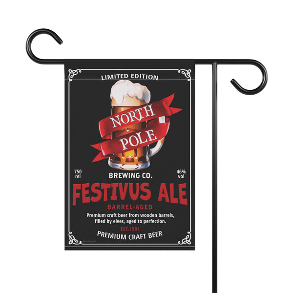 Festivus Ale North Pole Brewery Christmas Holiday Flag