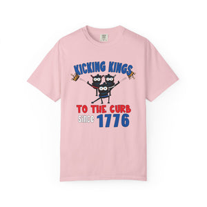 July 4th Kicking Kings Funny T-Shirt Comfort Colors®