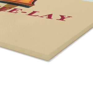 Frageelay Leg Lamp Holiday Cutting Board