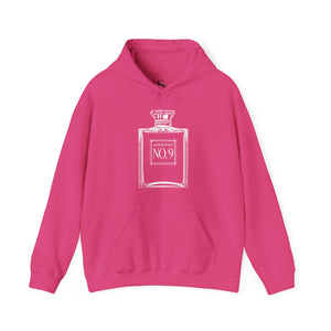 Royal hoodie with 'Love Potion Perfume Witchy Halloween' design on a plain background