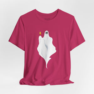Champagne Ghost Cute Halloween T-Shirt