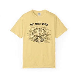 Male Brain Funny Men's T-Shirt Comfort Colors®