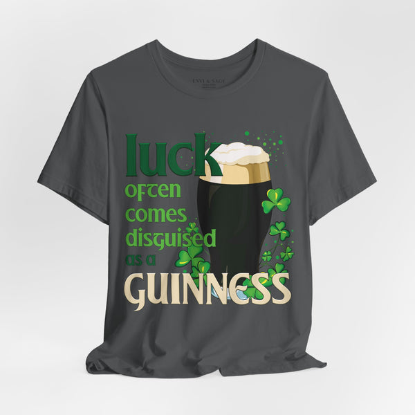 Guinness Lucky Irish St. Patrick's Day Drinking T-Shirt