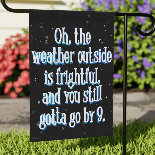 funny Christmas Flag Banner