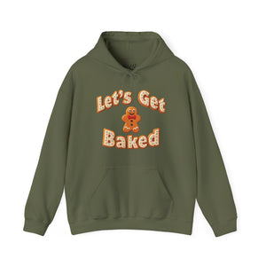 Get Baked Gingerbread Holiday Sweatshirt Hoodie