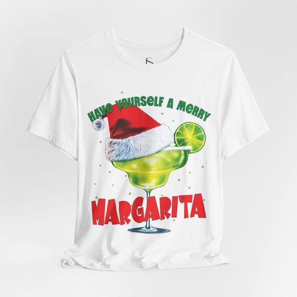 Merry Margarita Christmas Holiday T-Shirt