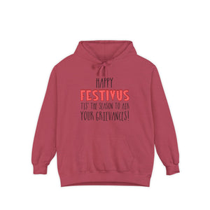Happy Festivus Funny Christmas Hoodie Comfort Colors®