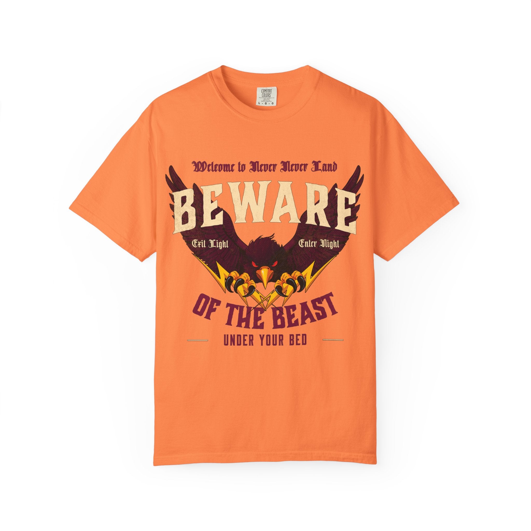 Comfort Colors® Virginia Tech Football Vintage Grunge T-Shirt