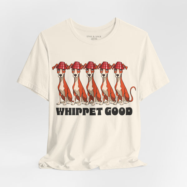 Whippet Good Devo 80's Music Funny T-Shirt