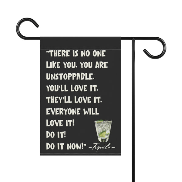 Funny Tequila Inspiration Sarcastic Funny Yard Flag