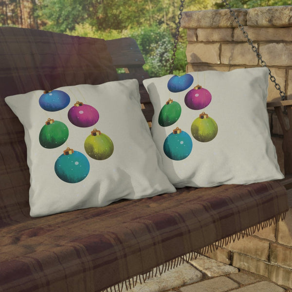 Indoor Outdoor Throw Pillow Christmas Decor
