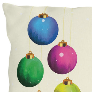 throw pillow with 'Christmas Decor' design