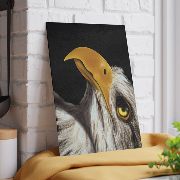 American Bald Eagle Kitchen Decor Glass Cutting Board