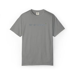 Embroidered Sip Sip Hooray Comfort Colors® T-Shirt