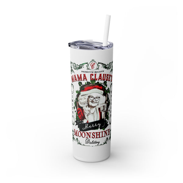Mama Clause Moonshine Holiday Tumbler 20oz