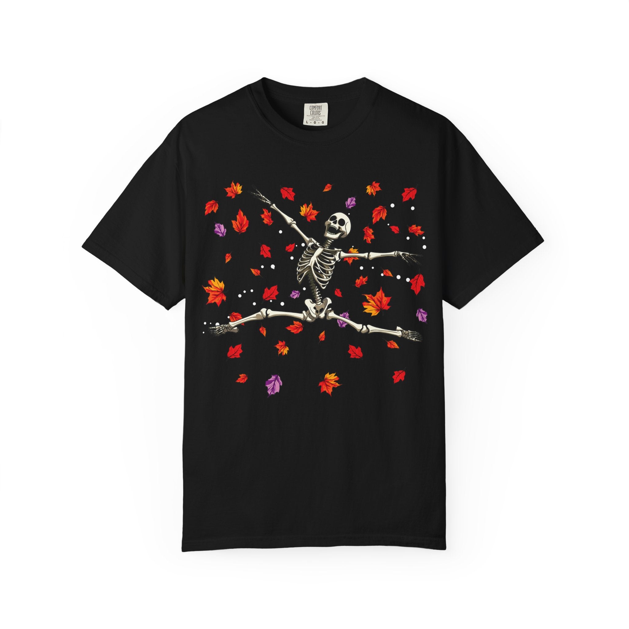 Halloween Lovers Skeleton Fall T-Shirt Comfort Colors®