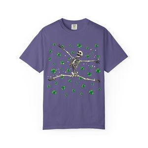 St. Patrick's Shamrock Skeleton Comfort Colors® T-Shirt