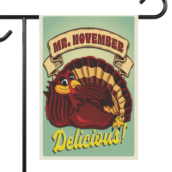 funny thanksgiving yard flag