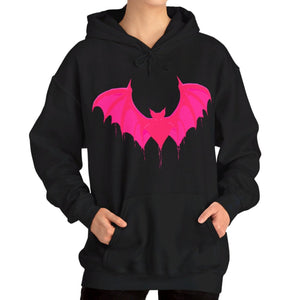 Pink Bat Sweatshirt Hoodie
