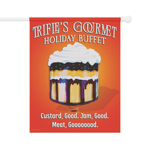 Friends Thanksgiving Funny Holiday Yard Flag