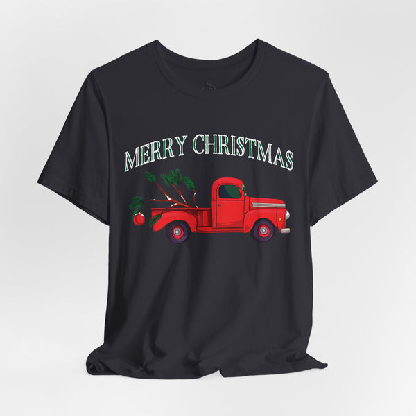 Charlie Brown Christmas Shirt Red Truck Holiday Tee
