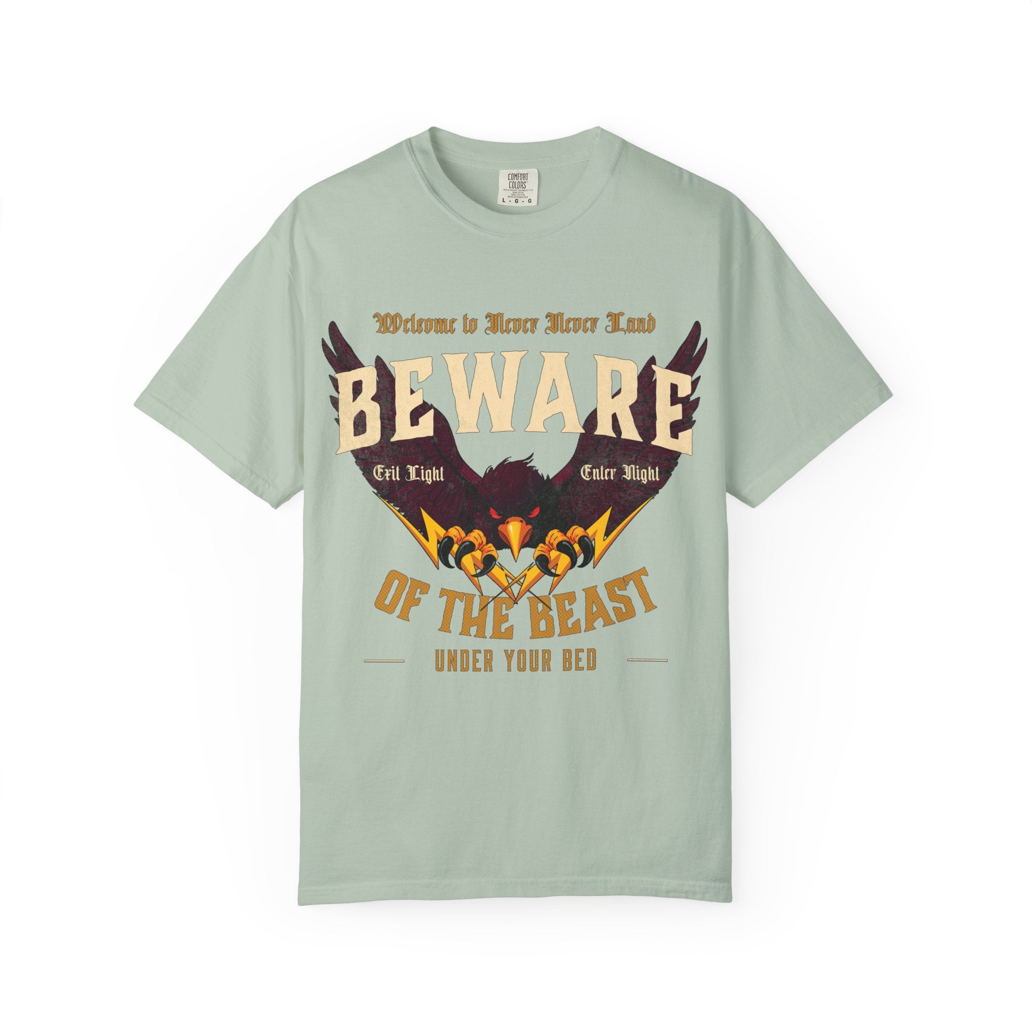 Comfort Colors® Virginia Tech Football Vintage Grunge T-Shirt