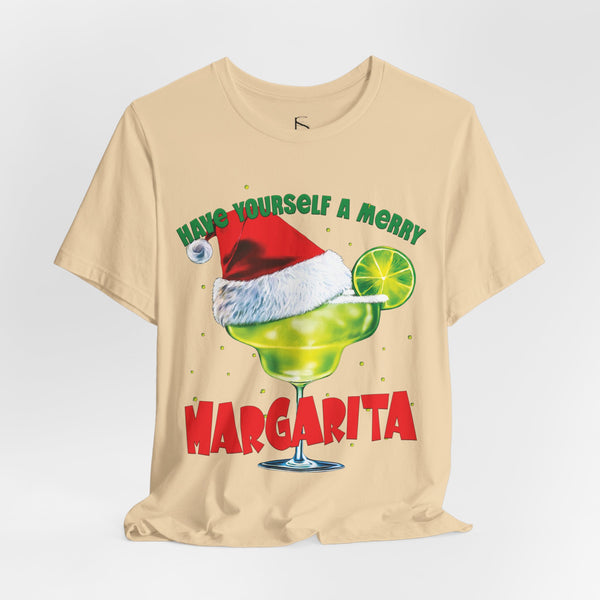 Merry Margarita Christmas Holiday T-Shirt