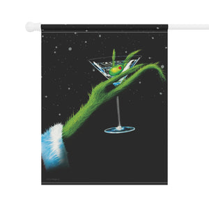 Grinch Christmas Flag Outdoor Garden Flag Weatherproof