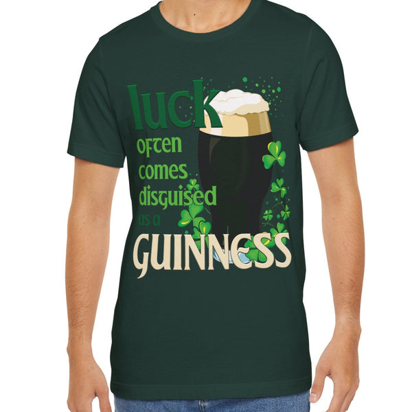 Guinness Lucky Irish St. Patrick's Day Drinking T-Shirt