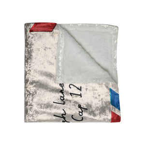 Santa Mail Cute Christmas Throw Blanket